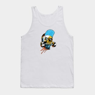 Skate skull Tank Top